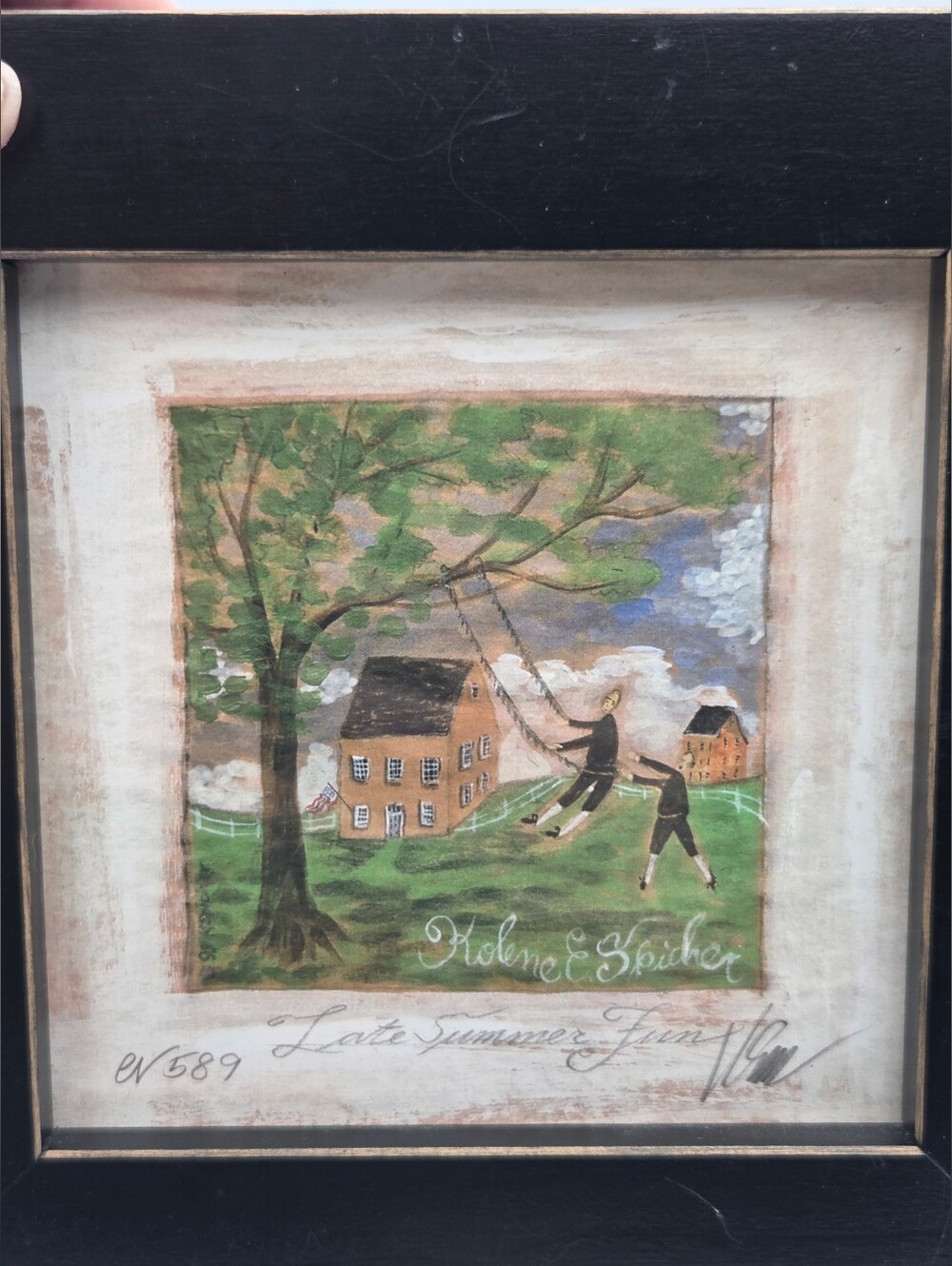 NEW framed "Late Summer Fun"
